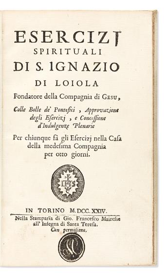 Italian Imprints: Three 18th Century Examples.